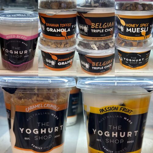代购澳大利亚The Yoghurt Shop乳酪酸奶香草籽/热情果多口味2个