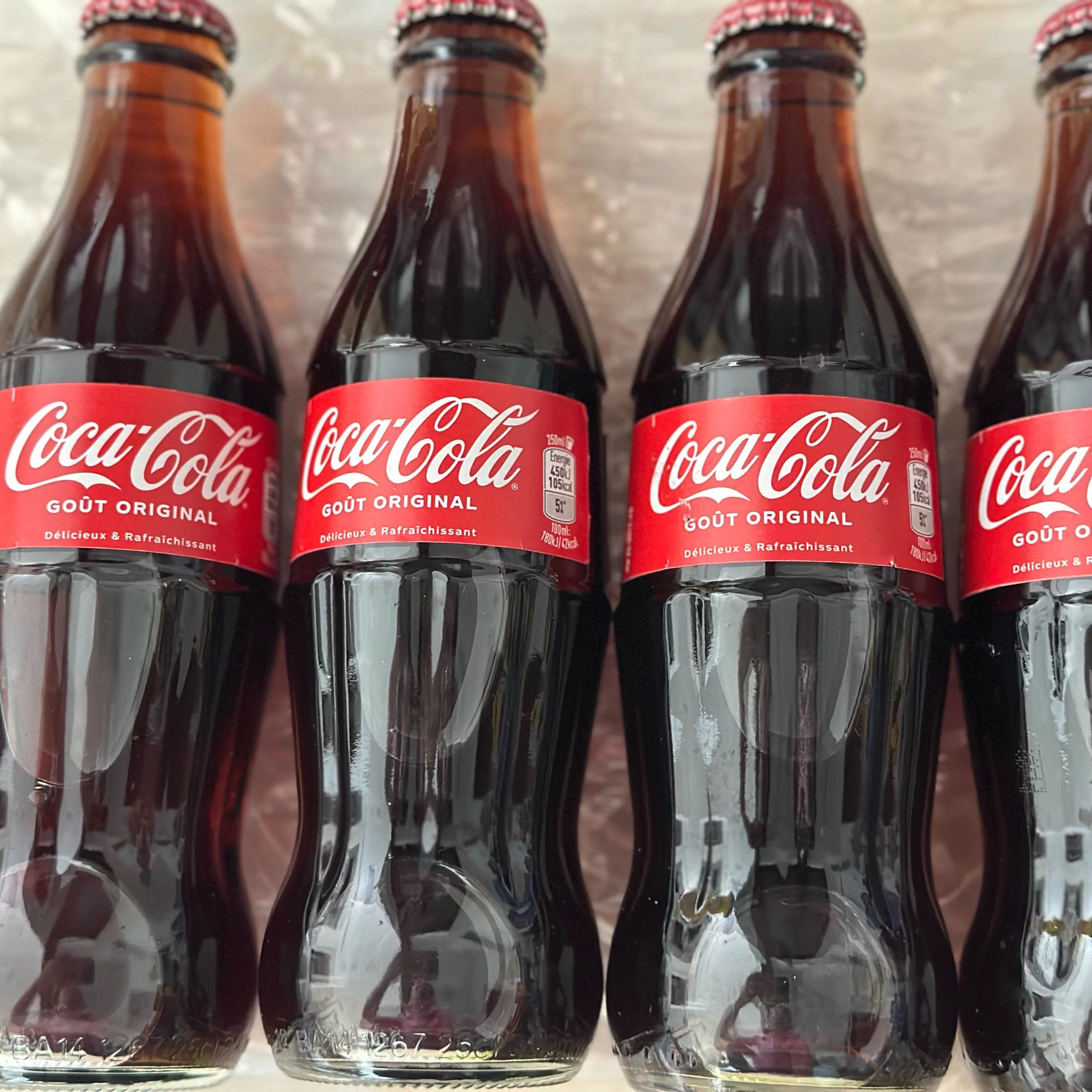 代购法国进口 COCA COLA/可口可乐原味可乐 玻璃瓶装 原味