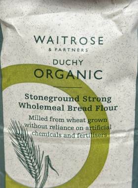 代购正品 英国进口 WAITROSE DUCHY/维狄有机全麦面粉 1.5公斤