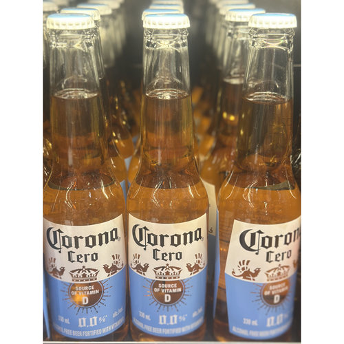 代购 CORONA CERO无酒精啤酒 玻璃瓶装 330毫升*6瓶