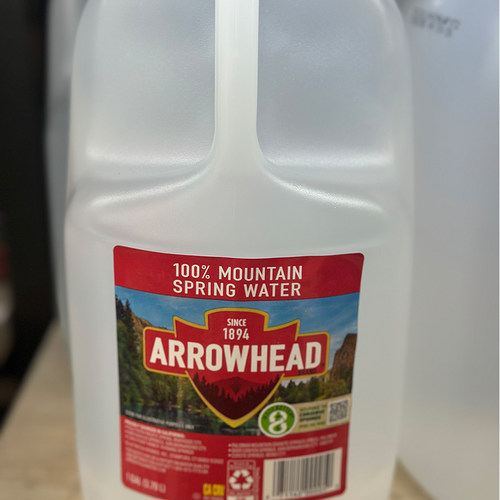 代购美国进口 ARROWHEAD高山泉水/饮用水 spring water 3.79升
