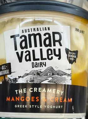 代购正品澳大利亚进口 TAMAR VALLEY希腊式乳酪 芒果味 700克