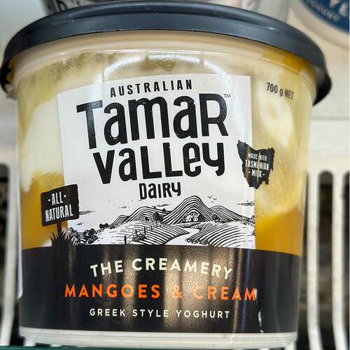 代购正品澳大利亚进口 TAMAR VALLEY希腊式乳酪 芒果味 700克