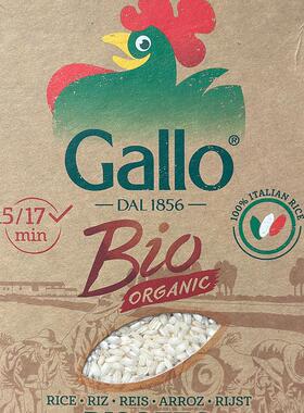 代购正品 意大利进口 RISO GALLO有机意大利米 Bio Organic 500克