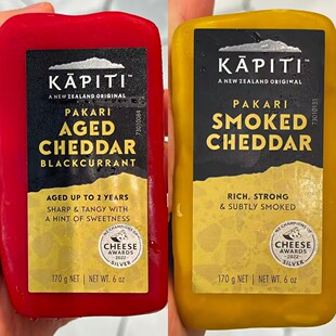 代购 新西兰进口 KAPITI/卡皮蒂帕卡里烟熏/黑加仑子熟成车打芝士