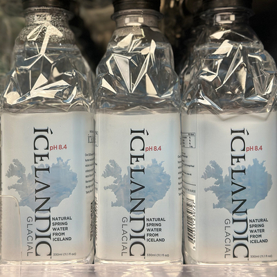 冰岛进口 ICELANDIC冰岛冰川天然纯净水/矿泉水/泉水  330ML*6瓶
