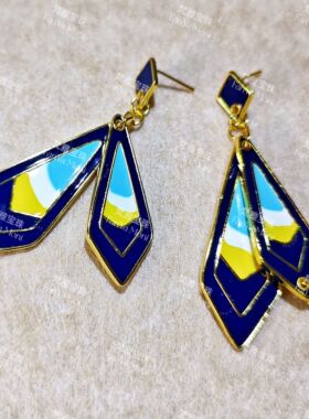 光遇彩虹日免耳洞耳环耳挂耳钉原创手工动漫游戏周边cos生日礼物