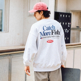 日本代购 niko and... / Russell Athletic 印花套头卫衣 569433