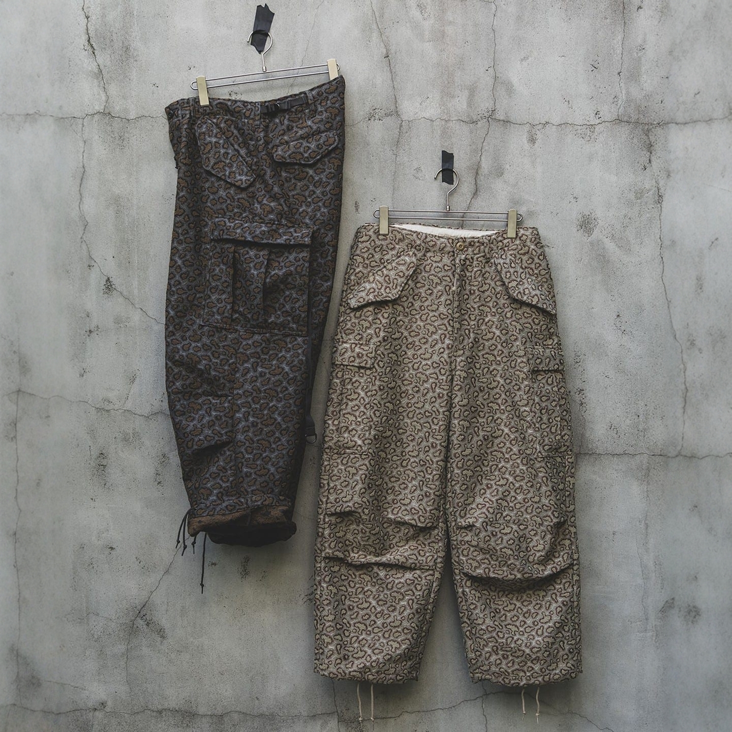 【VIP限时7折】BEAMS PLUS 6袋猎豹迷彩提花军事休闲裤 男款 0378