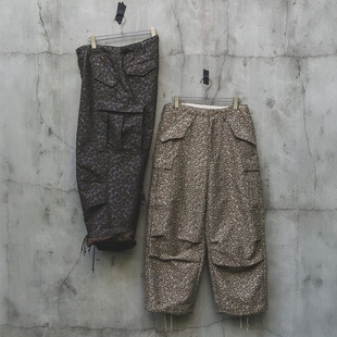 VIP限时7折 男款 BEAMS 6袋猎豹迷彩提花军事休闲裤 0378 PLUS