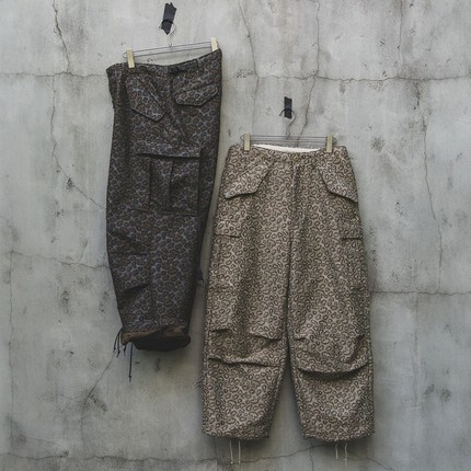 【VIP限时7折】BEAMS PLUS 6袋猎豹迷彩提花军事休闲裤 男款 0378