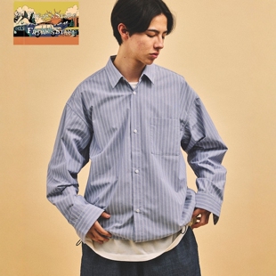 26春夏 FREAK'S STORE 65/35抽绳宽松衬衫 男款 0768