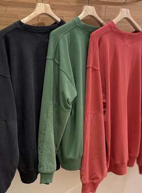 25秋冬 Pilgrim Surf+Supply / Jaar Reinforced Crew 卫衣 0259