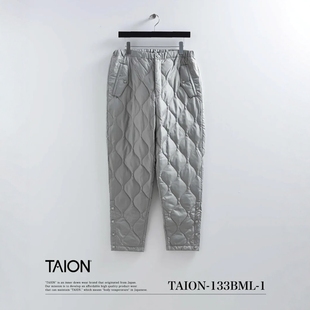 东京胖黄瓜日本代购 TAION 男女款 锥形羽绒裤 133BML-1