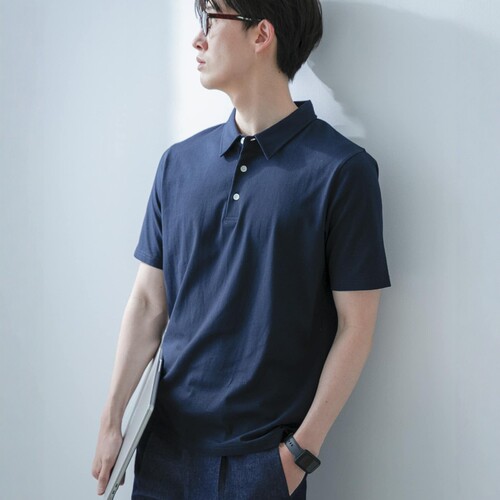 【VIP限时6折】ROSSO / UR TECH 防汗渍POLO衫 RA26230-1011003