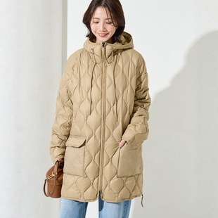 FREAK STORE 东京胖黄瓜 羽绒服 连帽中长款 0017 TAION