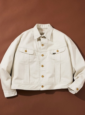 26春夏 Lee x Chah Chah WESTERNER 100-J 复古短款牛仔夹克 0041