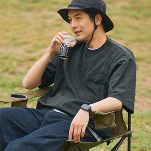 THE CRAFT CREW PRODUCTS 吸水速干冷感口袋T恤 CCPsc938