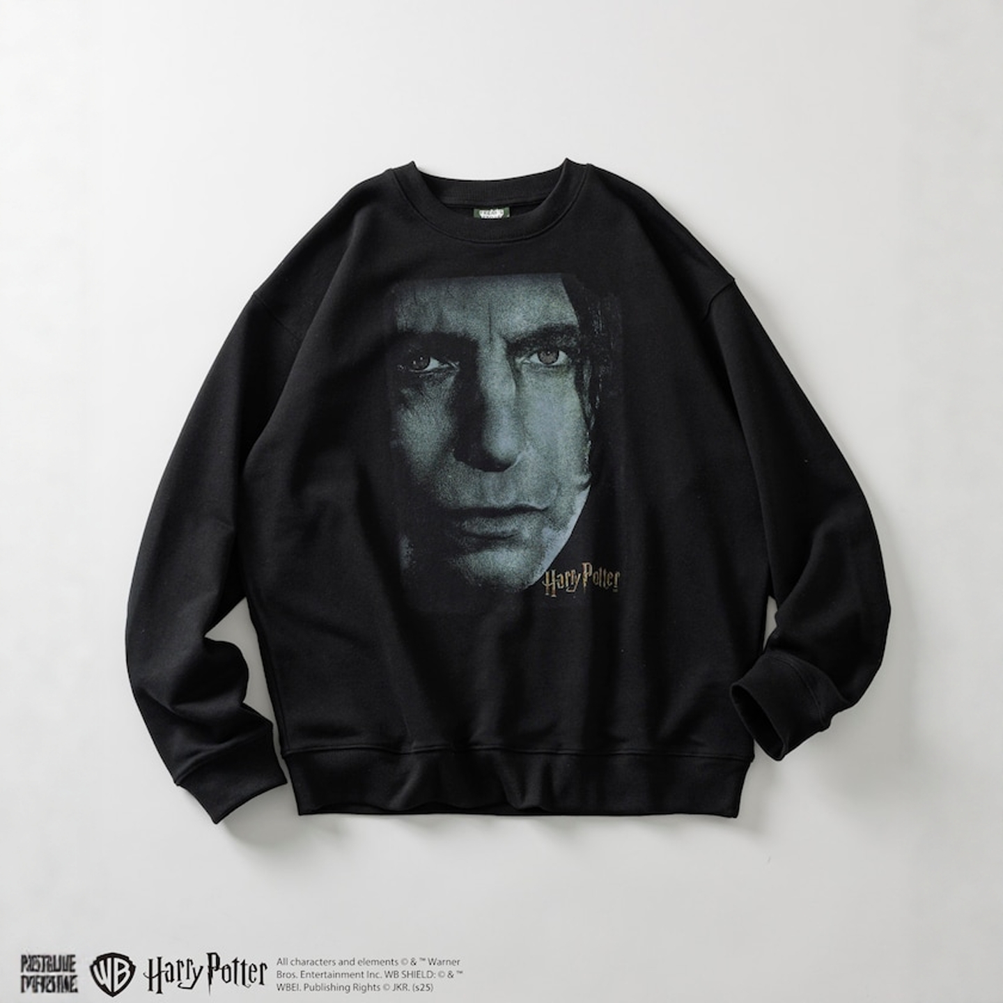 25秋冬 FREAK'S STORE 哈利波特斯内普印花圆领卫衣 男款 1197