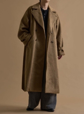 东京胖黄瓜日本代购 epnok 切斯特羊毛混纺毛呢大衣 490116