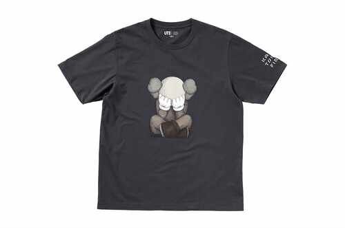 UNIQLOKaws纯棉印花T恤21ss
