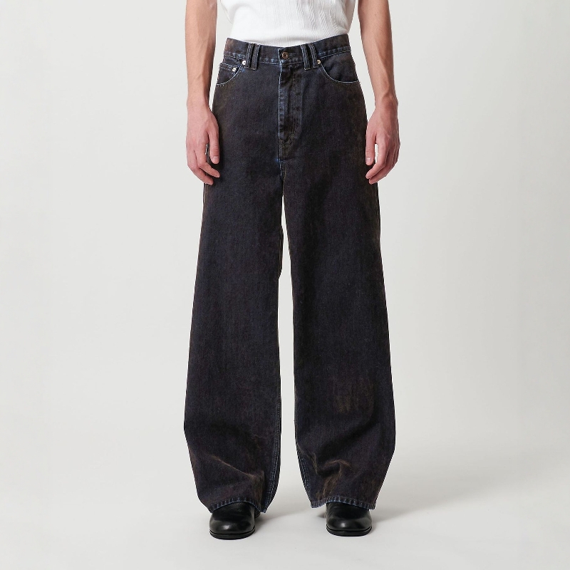 【VIP限时6折】MONKEY TIME 植绒宽松牛仔裤 男款 2116