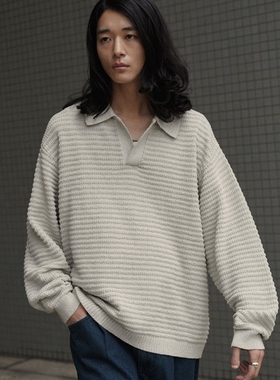 东京胖黄瓜日本代购 WYM LIDNM 混色船长POLO衫 WYkn758