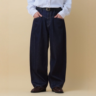 635248 12oz宽松阔腿牛仔裤 东京胖黄瓜日本代购 RAGEBLUE