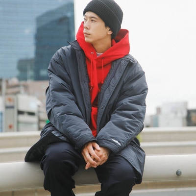 【7折】日本代购  THOUSAND MILE / UR 中棉长款夹克 URA7-17S001