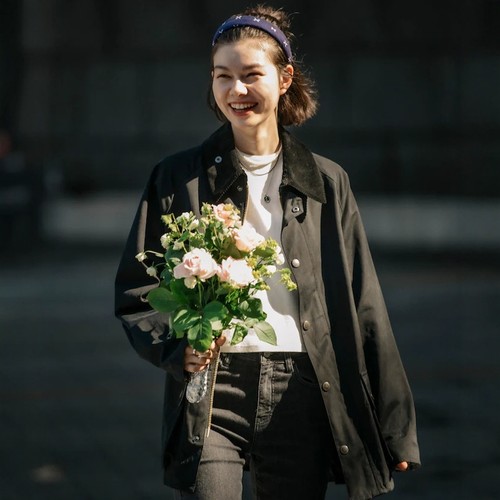 BARBOUR x FREAK'S STORE  BEDALE OS 宽松无蜡夹克 0257