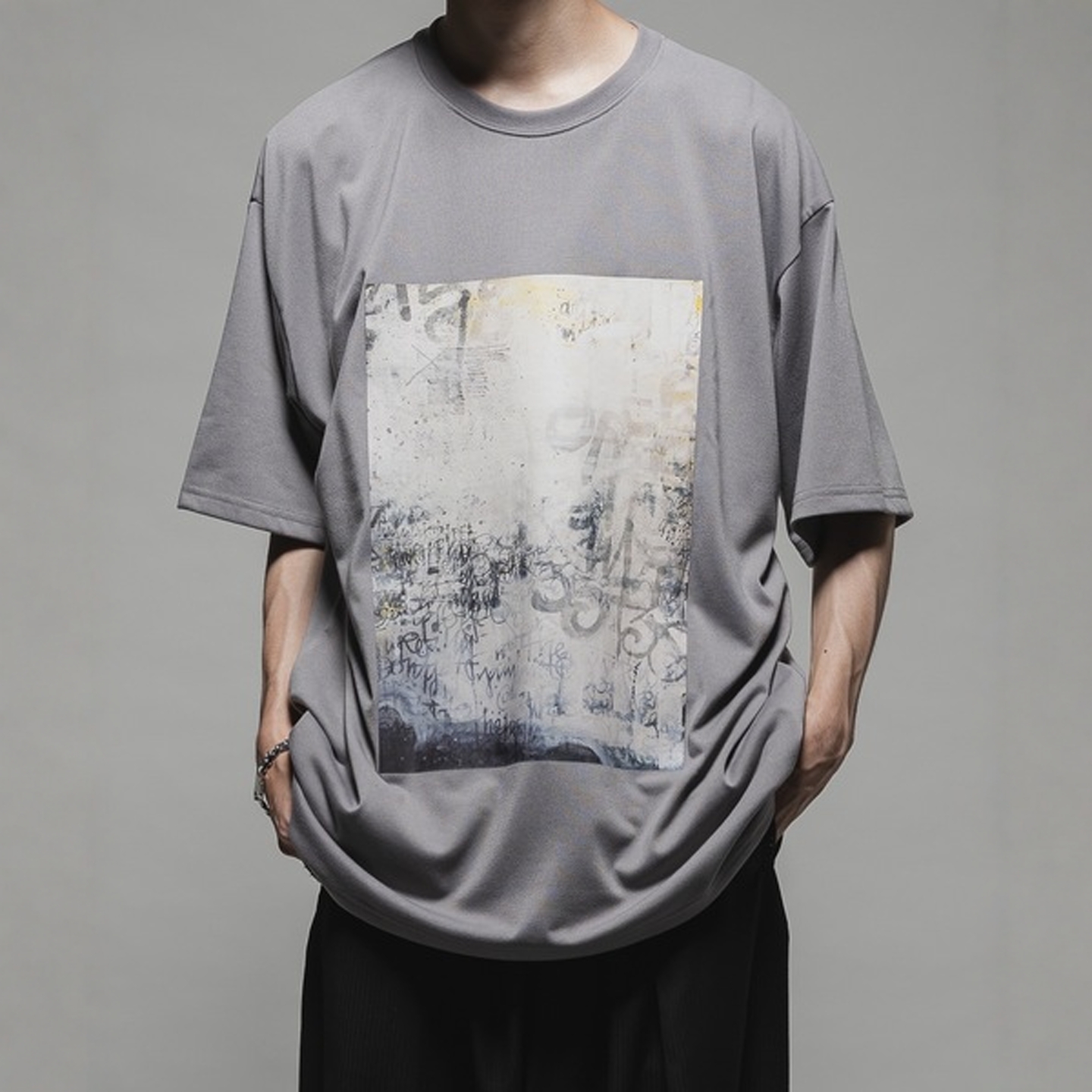 东京胖黄瓜 Casper John 凉爽触感垂坠T恤 CJWUF252001