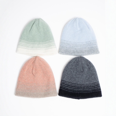 东京胖黄瓜日本代购 RACAL 女款羊毛混纺两面戴针织帽 RL-25-033W