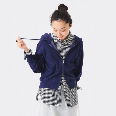 东京胖黄瓜日本代购 BEAMS BOY 全拉链连帽卫衣0  444