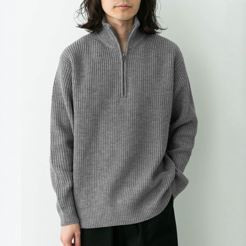 【VIP限时6折】Sonny Label 半拉链套头针织衫 LAA7-12S002