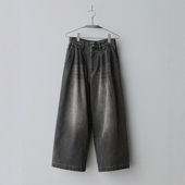 东京胖黄瓜日本代购 WYpt1563 宽松阔腿牛仔裤 WYM LIDNM