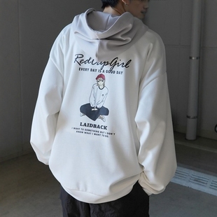 拼色帽卫衣 东京胖黄瓜日本代购 Girl Cap 78087174 Red