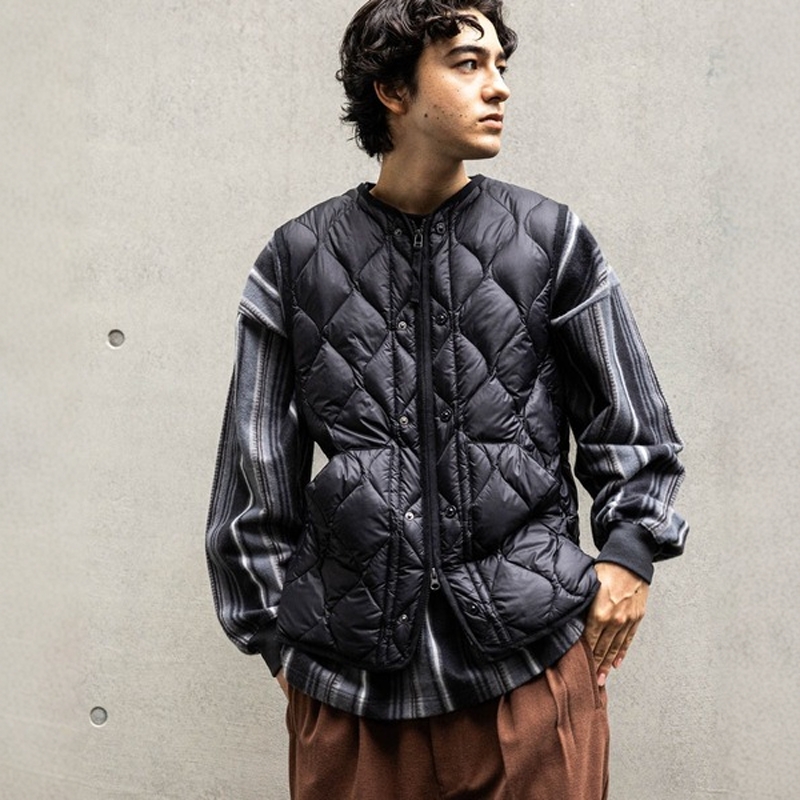 日本代购 TAION / niko and... 绗缝羽绒马甲 492607