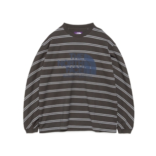 Field 紫标 有机棉条纹长袖 T恤 N26ST027 26春夏 男女款 TNF