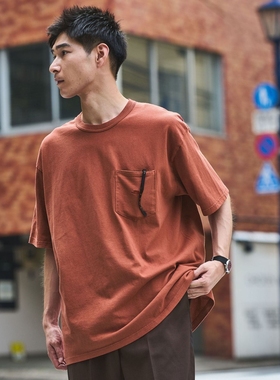 【7折】TNF 紫标 x GLR 8oz Field 口袋T恤 男款 N25FT064