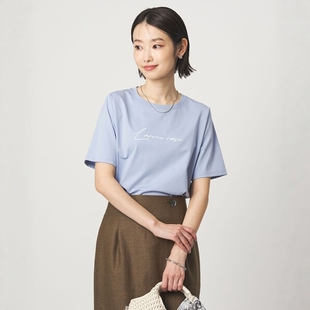 relaxing label 女款 平滑短袖 0006 日本代购 T恤 green