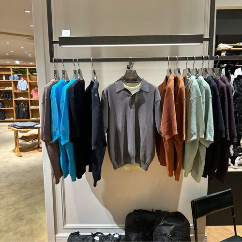 【26SS VIP限时6折】日产 UNITED ARROWS 纯棉鸟眼针织POLO衫0002