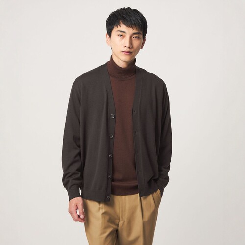 东京胖黄瓜日本代购 green label relaxing V领针织开衫 0000