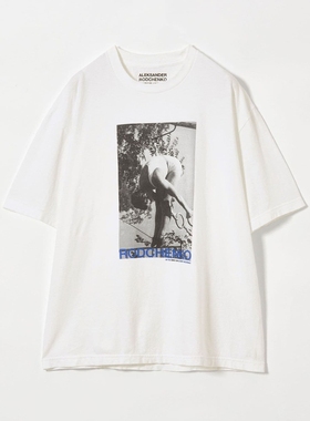 【6折】日本代购 BY × RODCHENKO 印花短袖T恤 0010