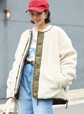 东京胖黄瓜  TAION × FREAK'S STORE 衍缝无领羽绒服 0016