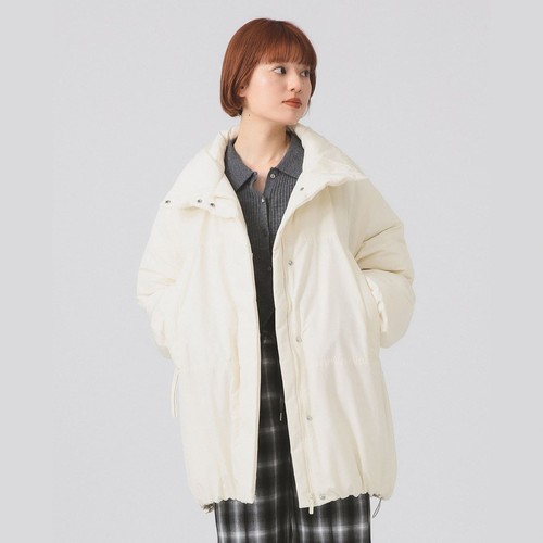 【VIP限时7折】Ray BEAMS 中面中长款立领棉服  1076