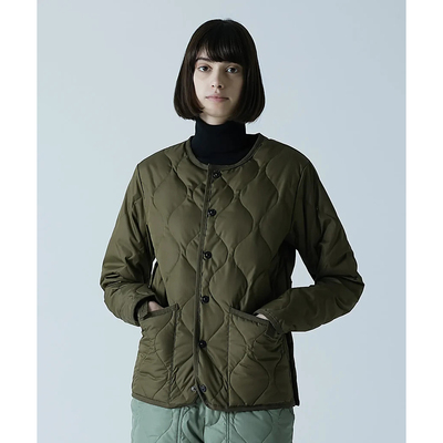 TAION女款绗缝圆领羽绒服