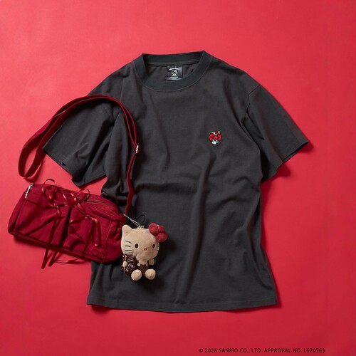 26春夏 HELLO KITTY 刺绣印花T恤 女款 0002