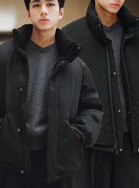 东京胖黄瓜日本代购  WYM LIDNM 双面羊毛羽绒服 WYjk1220