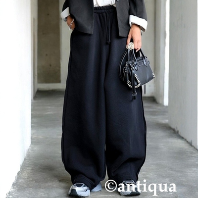 东京胖黄瓜日本代购 antiqua 男女款 超宽松阔腿休闲裤 ZA-00275