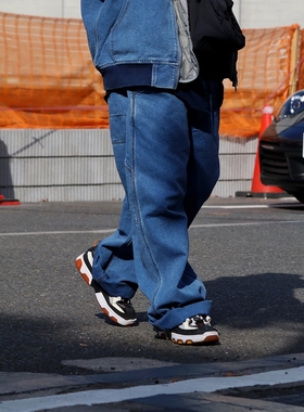 26SS TNF 紫标 Indigo Field 靛蓝腰带牛仔裤 男款 N26SC003